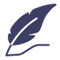 feather icon