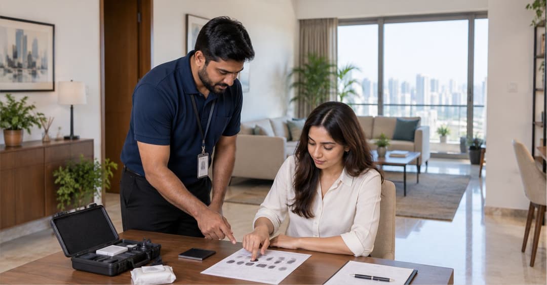 Fingerprinting for RCMP Criminal Record Checks in Mumbai