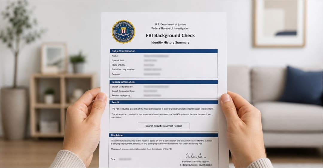 FBI Background Check from Laos: Where Do You Begin in 2026?