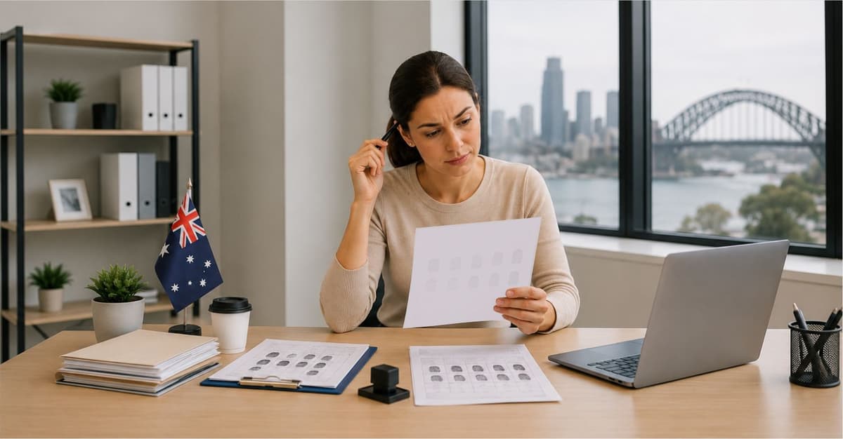 5 Common Fingerprinting Mistakes That Delay Background Checks from Australia