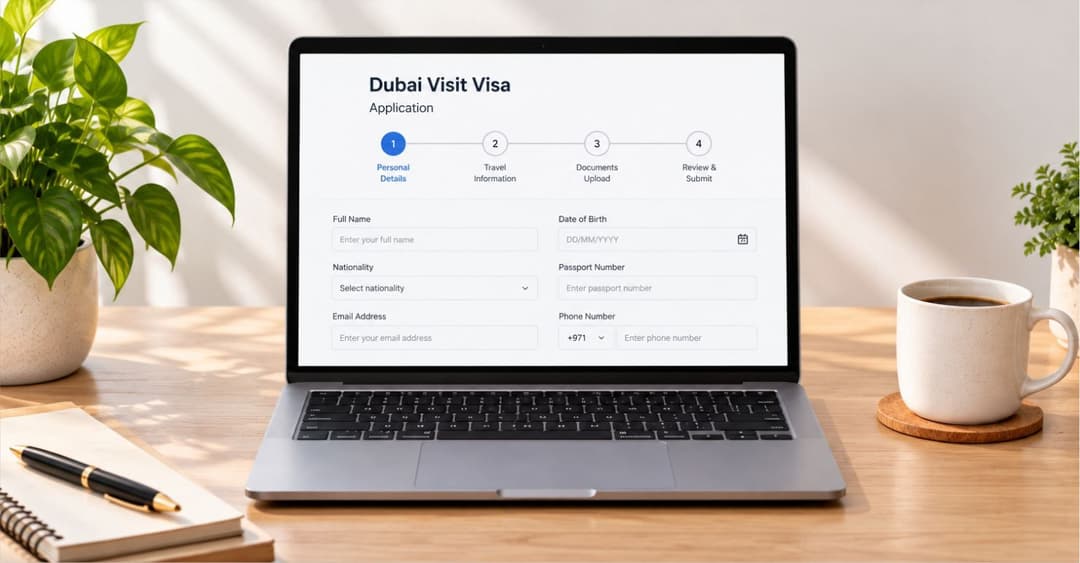 Dubai Visit Visa Application Process From Canada