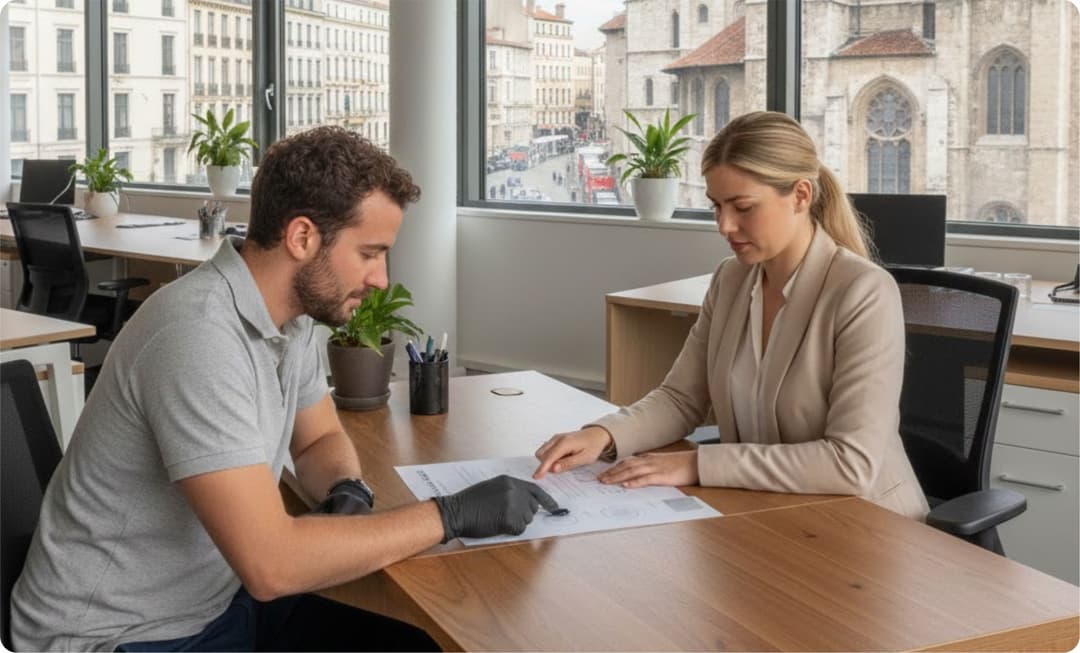 FBI Fingerprinting in Lyon: From Fingerprints to Final Submission