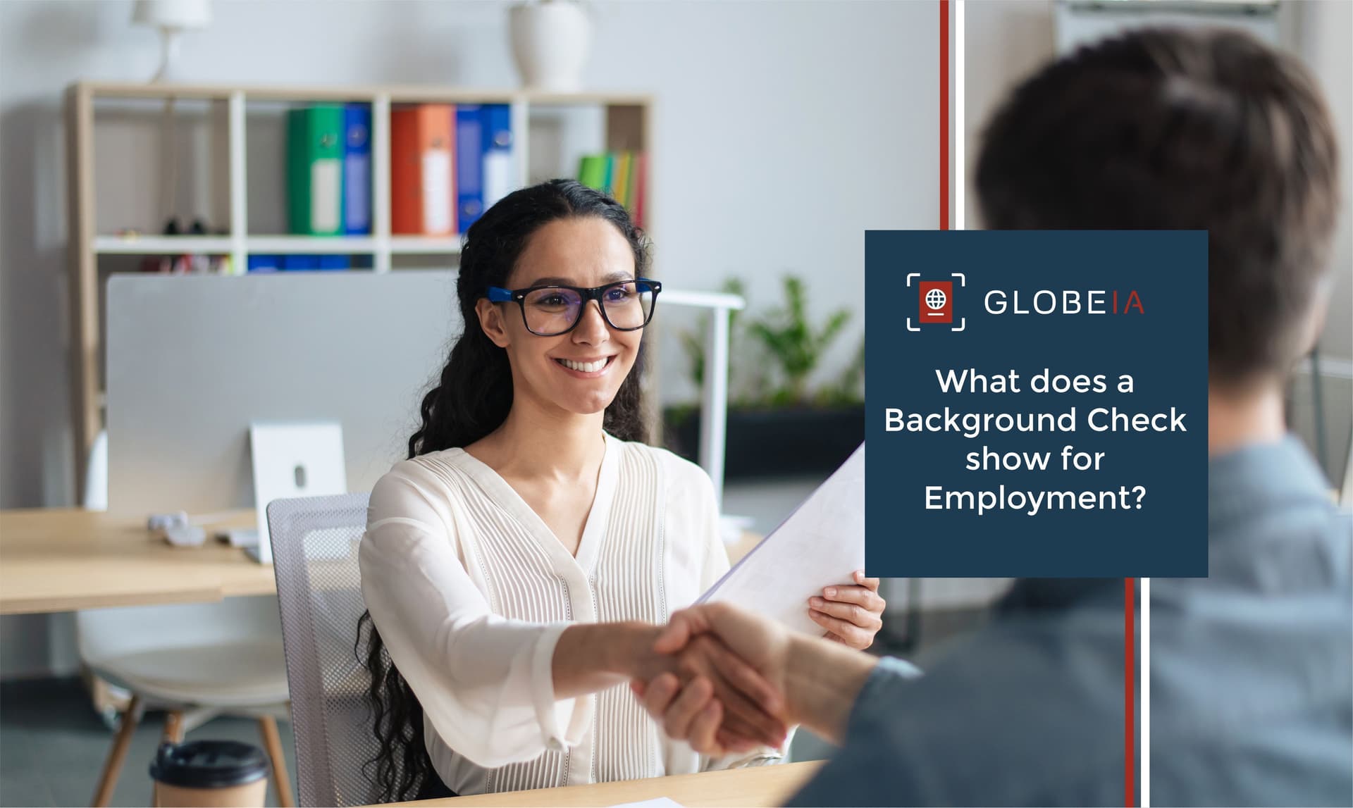 What does a Background Check show for Employment?